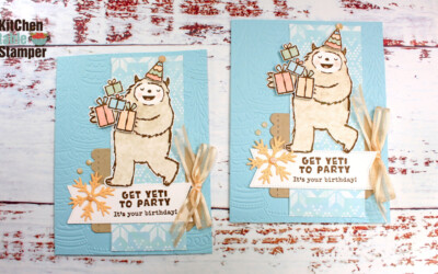 Yeti to Party Stamp a Stack – Yeti to Party Card 1 of 3