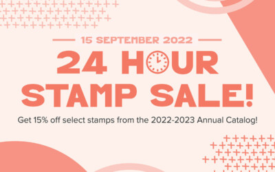 24 Hour Stamp Sale – TODAY ONLY!