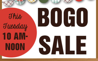 Kitchen Table Stamper Bogo Sale!