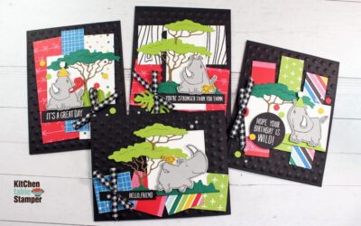 Rhino Ready Remix MEGA Stamp a Stack – FOUR New Designs with the Spruced Up Stamp a Stack Class Packet