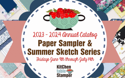 2023 – 2024 Annual Catalog Paper Sampler & Summer Sketch Series!