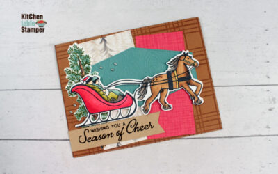 Horse & Sleigh Stamp a Stack Card Class – Season of Cheer  – Part 3 of 3