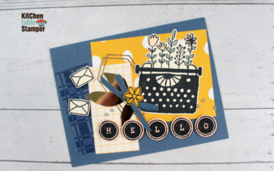Just My Type Stamp a Stack Card Class – Hello Card – Part 2 of 4