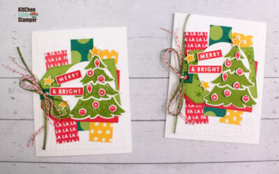Introducing Short Cut Card Sketch #7 – Merry & Bright Christmas Card