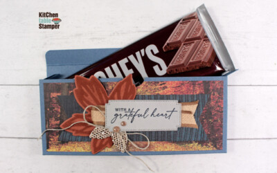 How to make a Hershey Treat Box for Thanksgiving, Friendsgiving, or Fall
