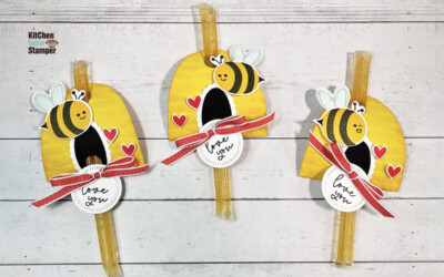 Be My Valentine Honey Sticks Treat