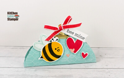 Bee My Valentine Lip Balm Holder