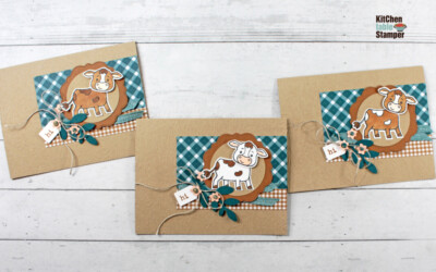 Cute, quick layout + a punch bundle = lots of Cutest Cows!