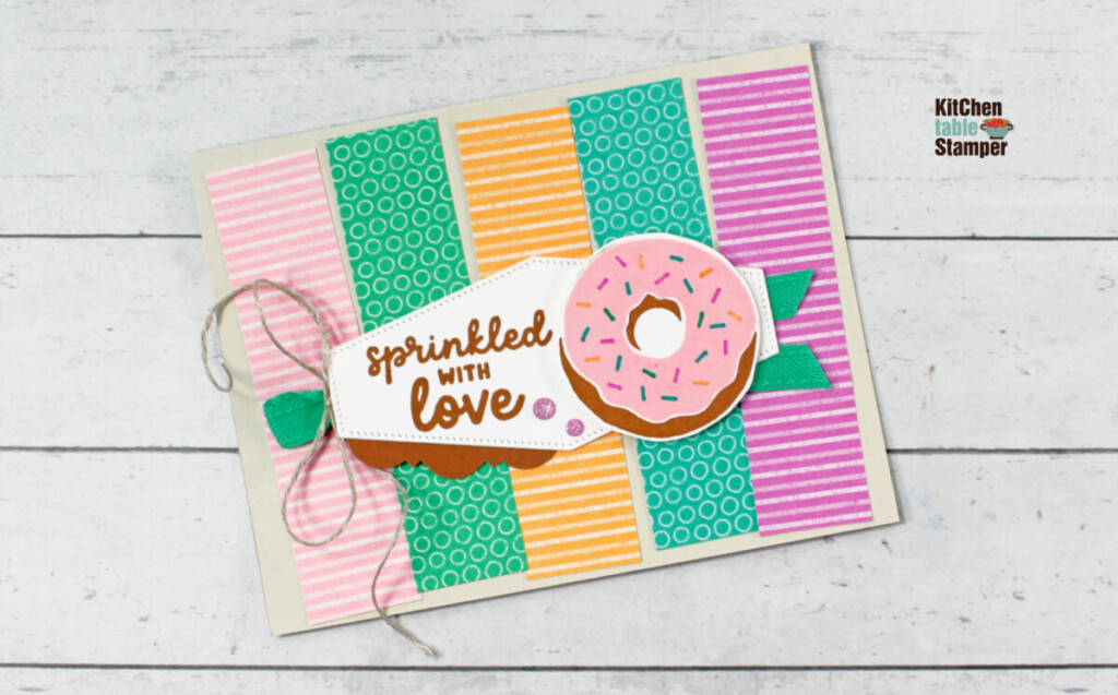 Sprinkled Card (1) - Kitchen Table Stamper