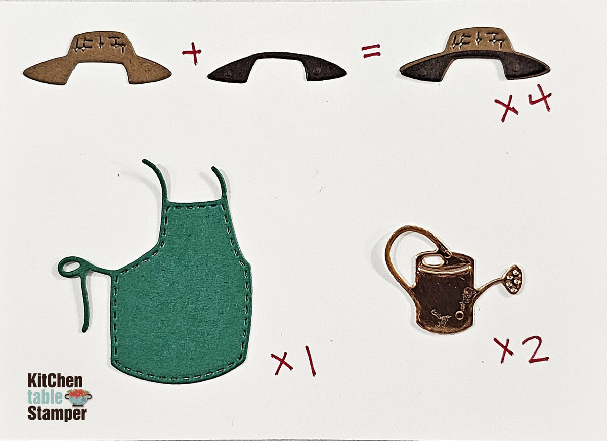 Die Cut Guide - Kitchen Table Stamper