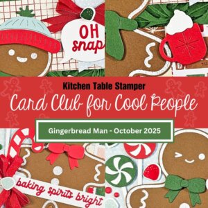 Gingerbread Man - Card Club for Cool People