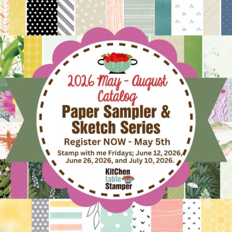 2026 May - August Catalog Paper Samplers & Sketch Series